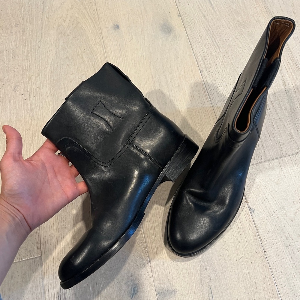 rag & bone Black Leather Women's Boots